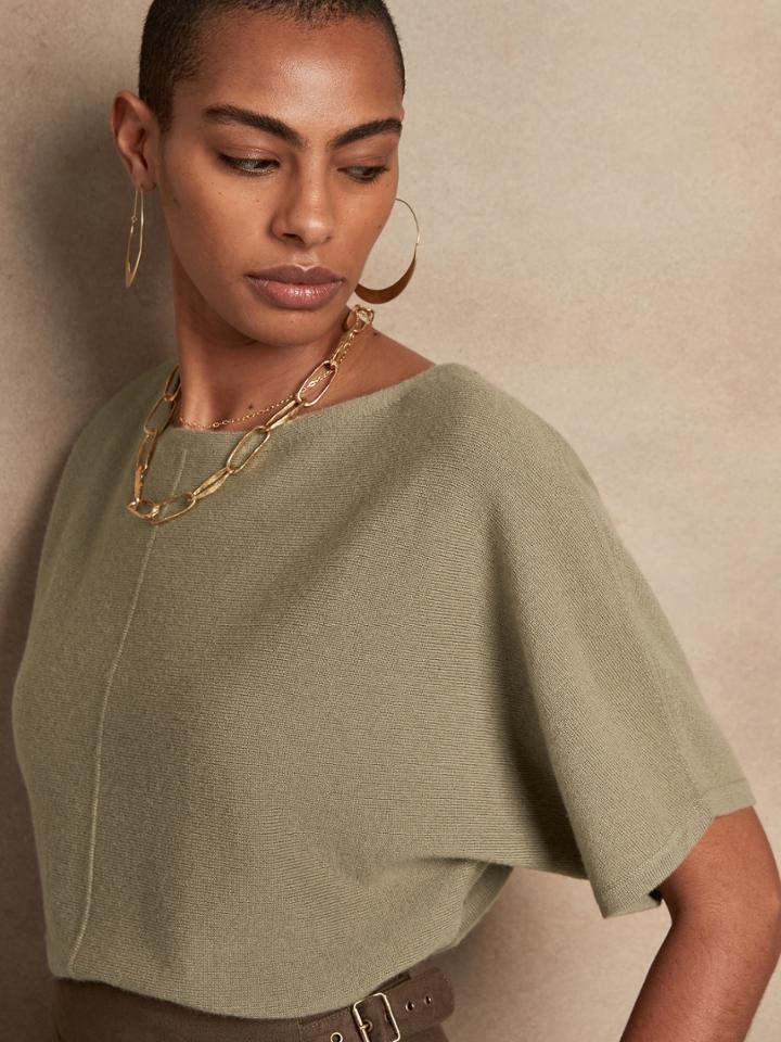 Cashmere Dolman Top
