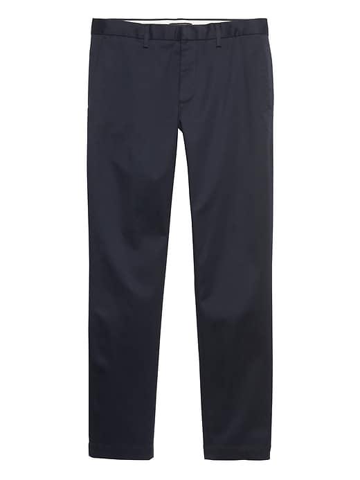 Banana Republic Mens Emerson Straight Rapid Movement Chino Pant Navy Size 35w