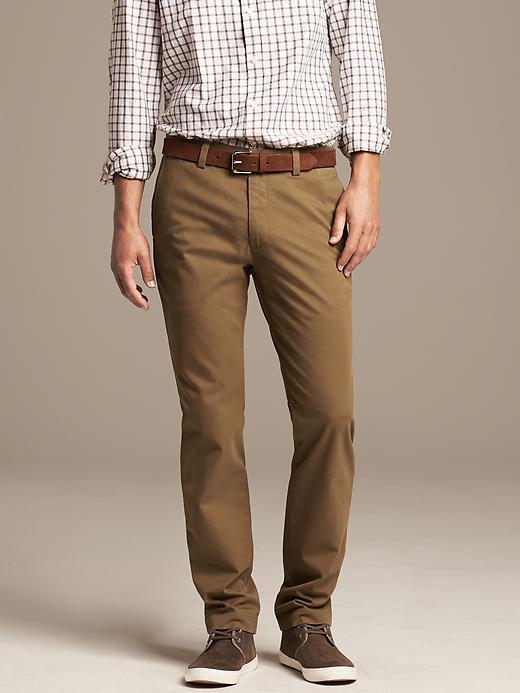 Banana Republic Aiden Slim Fit Chino - Dark Acorn