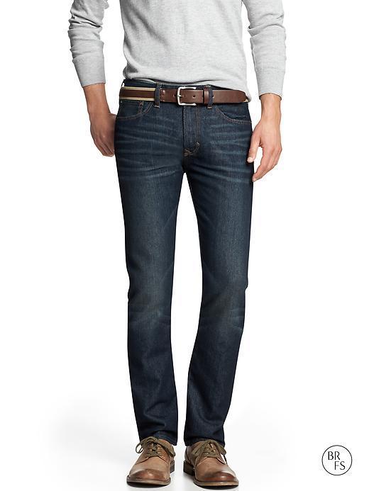 Banana Republic Factory Slim Fit Blue Black Jean - Blue Room