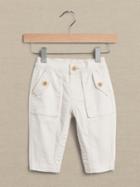 Barrel-leg Utility Pant For Baby