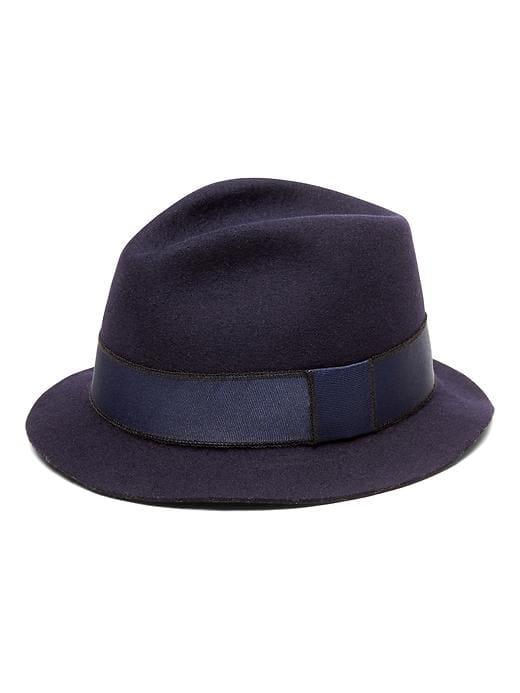 Banana Republic Mens Artesano   Lin Wool Panama Hat Navy Size Xxl