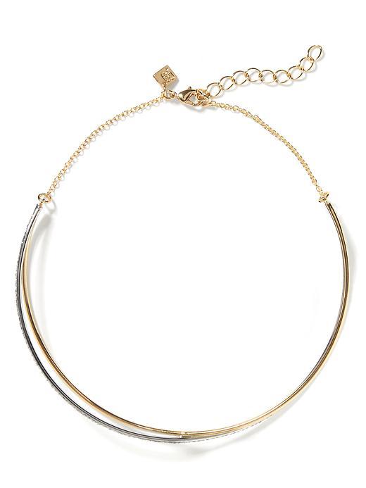 Banana Republic Classic Rebel Delicate Choker Size One Size - Mixed Metal