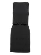 Banana Republic Womens Life In Motion Performance Dress With Laser-cut Detail Black Size 10