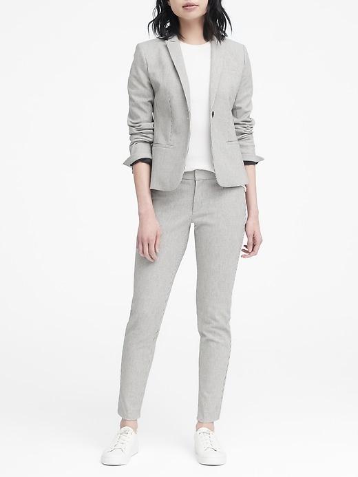 Banana Republic Petite Classic-fit Stripe Blazer