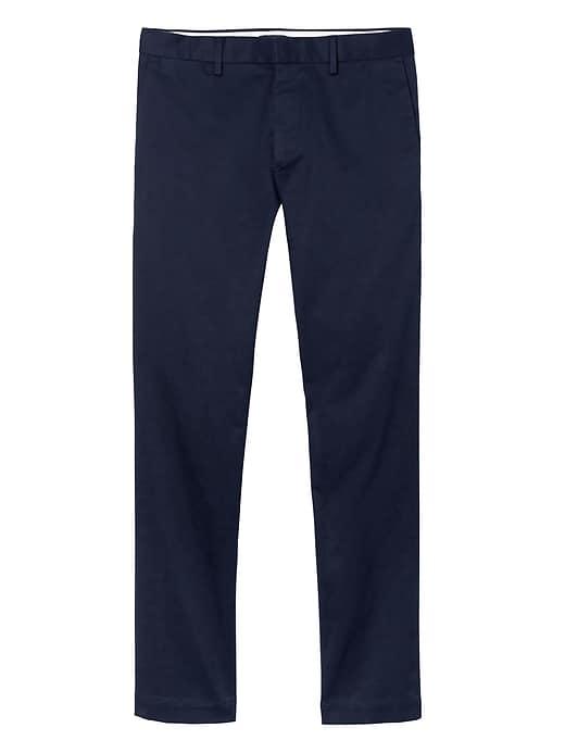 Banana Republic Mens Emerson Straight Rapid Movement Chino Pant Navy Size 29w