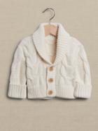 Baby Cable-knit Cardigan Sweater