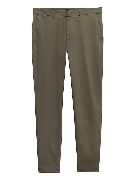 Banana Republic Mens Aiden Slim Core Temp Pant Temporal Olive Size 26w