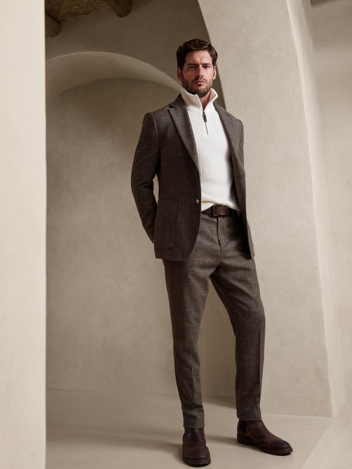 Modena Tweed Suit Pant