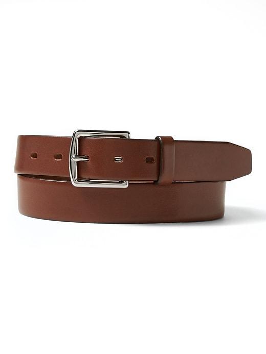 Banana Republic Mens Italian Leather Belt Cognac Size 46