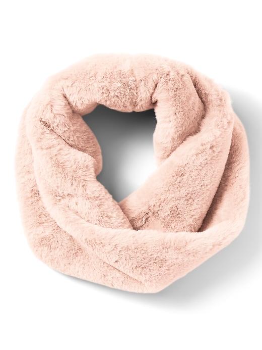 Banana Republic Twisted Faux Fur Snood Scarf