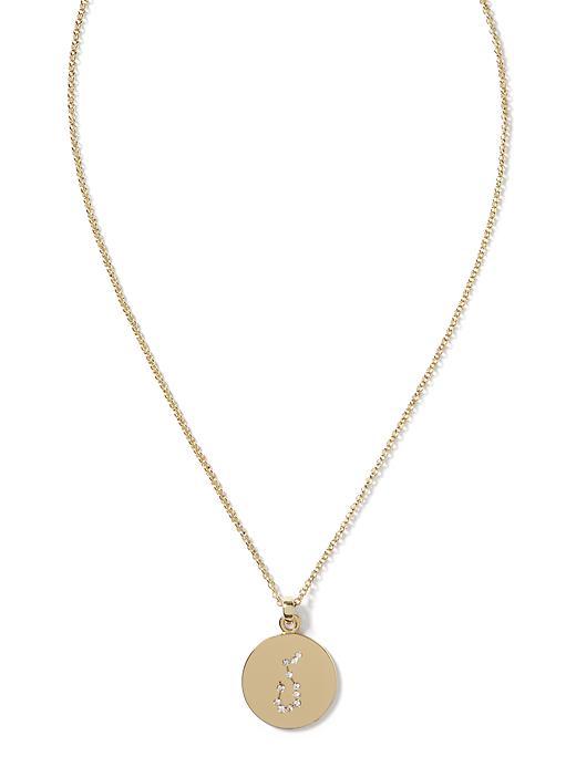 Banana Republic Aquarius Necklace Size One Size - Gold