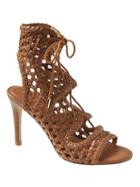 Banana Republic Womens Joie   Afon Heeled Sandal Sable Brown Size 7