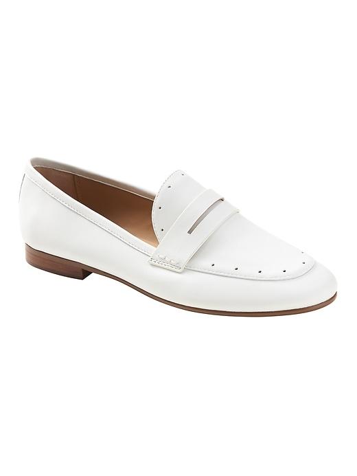 Banana Republic Demi Perforated Penny Loafer