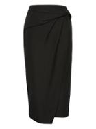 Banana Republic Womens Twist-front Pencil Skirt Black Size 0