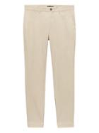 Banana Republic Mens Aiden Slim Core Temp Pant Carved Stone Size 26w