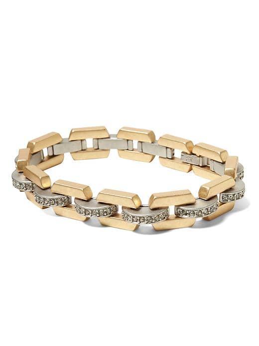Banana Republic Everyday Luxe Link Bracelet - Gold