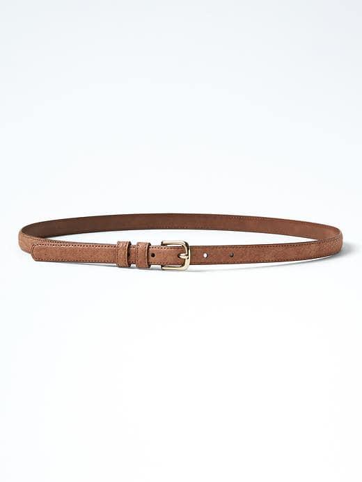 Banana Republic Snake Skinny Trouser Belt - Medium Brown