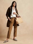 Slim Wool-blend Pant