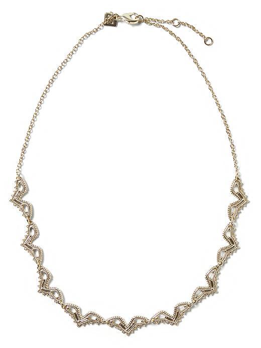 Banana Republic Lace Delicate Necklace Size One Size - Gold