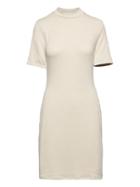 Banana Republic Womens Soft Jersey Mock-neck Dress Heather Gray Size Xl