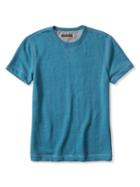Banana Republic Mens Short Sleeve Terry Sweatshirt Size L Tall - Santorini