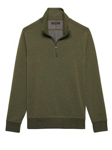 Banana Republic Core Temp Half-zip Sweatshirt