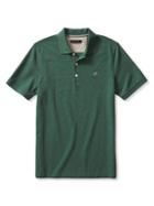 Banana Republic Mens Signature Pique Polo Size L Tall - Green Heather