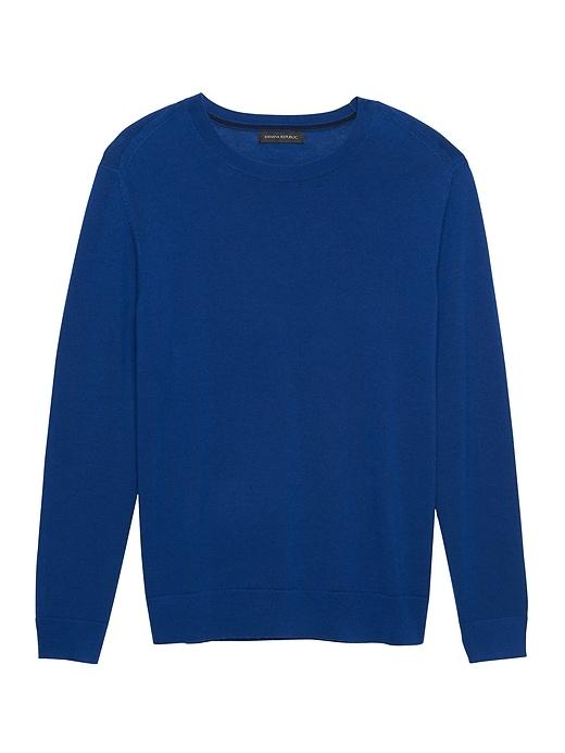 Banana Republic Italian Merino Crew-neck Sweater