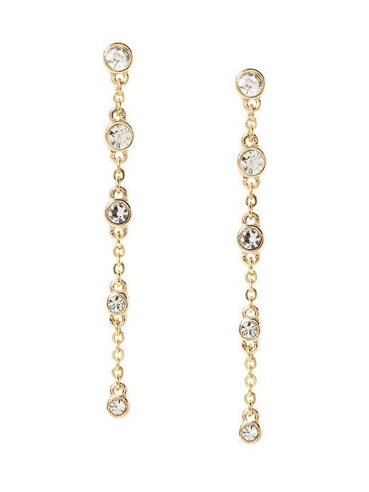 Banana Republic Riviera Linear Drop Earring Size One Size - Gold