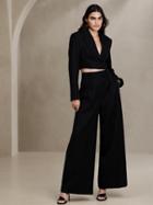 Petite Cara Wool-blend Pant