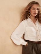 Balloon-sleeve Shirt