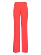 Banana Republic Womens Petite Logan Trouser-fit Bi-stretch Pant Coral Red Size 2