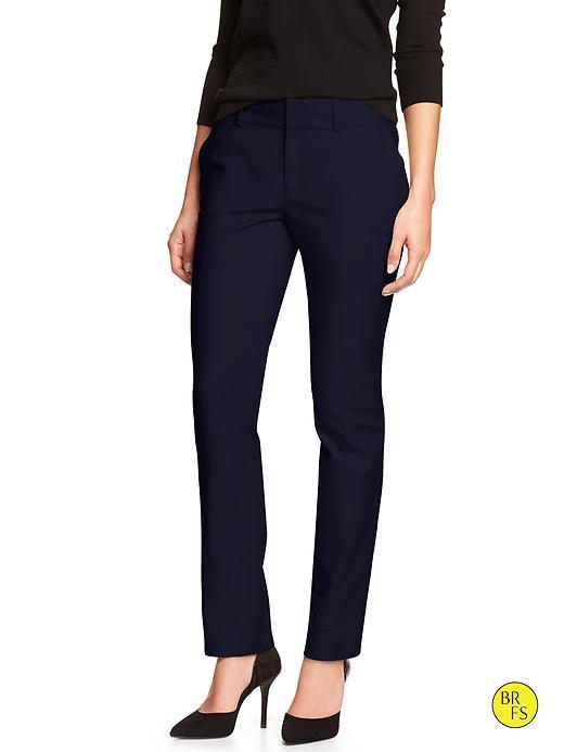 Banana Republic Womens Factory Jackson Fit Pant Size 0 Regular - True Navy