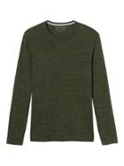 Banana Republic Soft Wash Long Sleeve Tee - Green