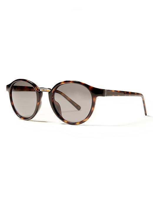Banana Republic Womens Amelia Sunglasses Size One Size - Dark Havana