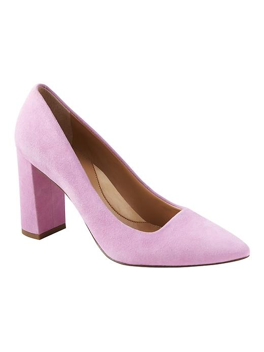 Banana Republic Madison 12-hour Block-heel Pump