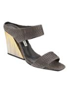 Banana Republic Womens Eugenia Kim   Nadine Heel Gray Size 7