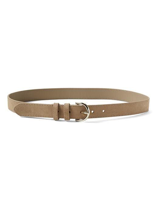 Banana Republic Womens Suede Trouser Belt Tan Size Xs