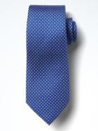 Banana Republic Mens Geo Triangle Silk Nanotex Tie - Cascade Blue