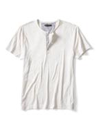 Banana Republic Mens Midweight Tee - Cream