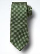 Banana Republic Mens Geo Triangle Silk Nanotex Tie - Iguana Green