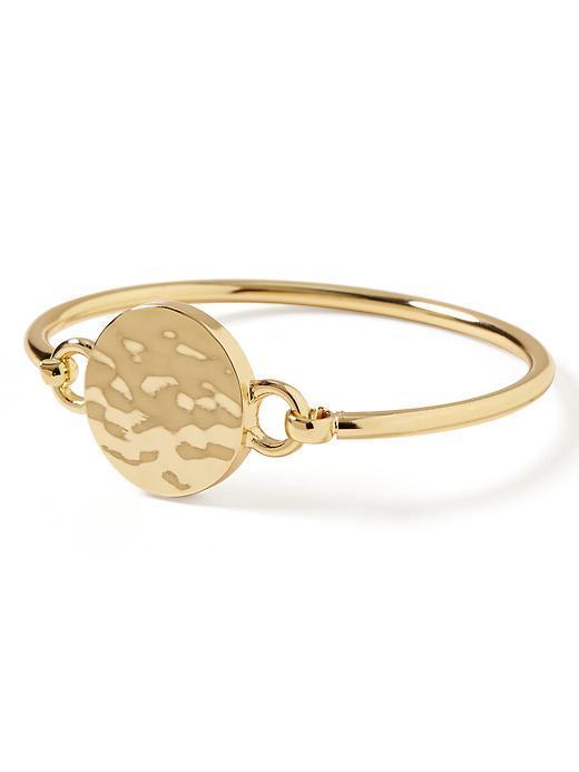 Banana Republic Gold Disc Bangle - Gold