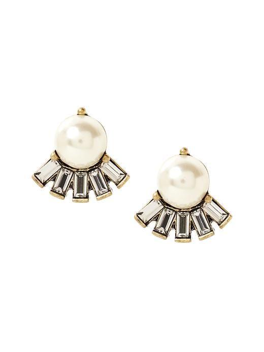 Banana Republic Pearl Stud - Pearl