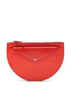 Banana Republic Half Moon Convertible Pouch - Deep Red