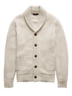 Banana Republic Mens Supima Cotton Shawl-collar Cardigan Natural Size M