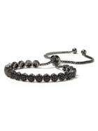 Banana Republic Womens Sparkle Circle Bracelet Hematite Size One Size