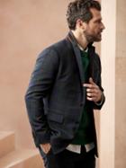 Plaid Suit Jacket