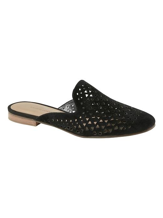 Banana Republic Womens Demi Slide Black Size 11