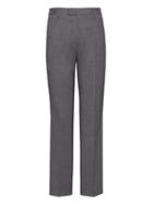 Banana Republic Mens Slim Performance Stretch Wool Dress Pant Charcoal Size 31w